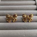  Elegant Bow Earrings - Image 5