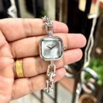 Tiffany & Co. Classic Square Dial Chain Link Watch - Image 2