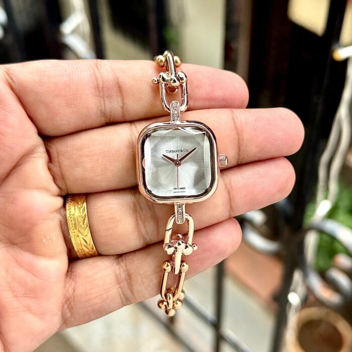 Tiffany & Co. Rose Gold Women's Watch - Image 2