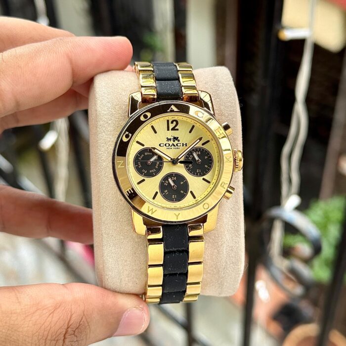 Coach New York Gold-Tone Watch - Image 2