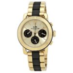 Coach New York Gold-Tone Watch