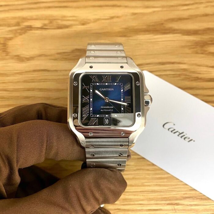 Cartier Santos Automatic Men’s Watch - Image 3