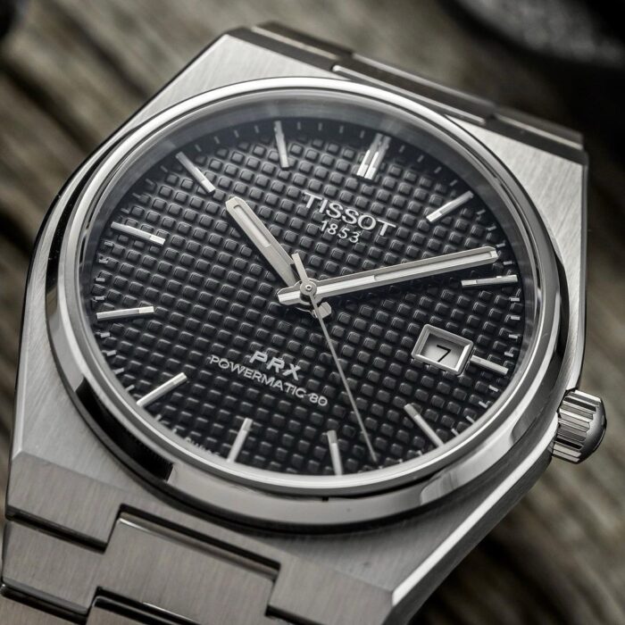 Tissot PRX Powermatic 80 Black Dial Quartz Men’s Watch - Image 8