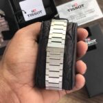 Tissot PRX Powermatic 80 Gradient Turquoise-Blue Quartz Watch - Image 6