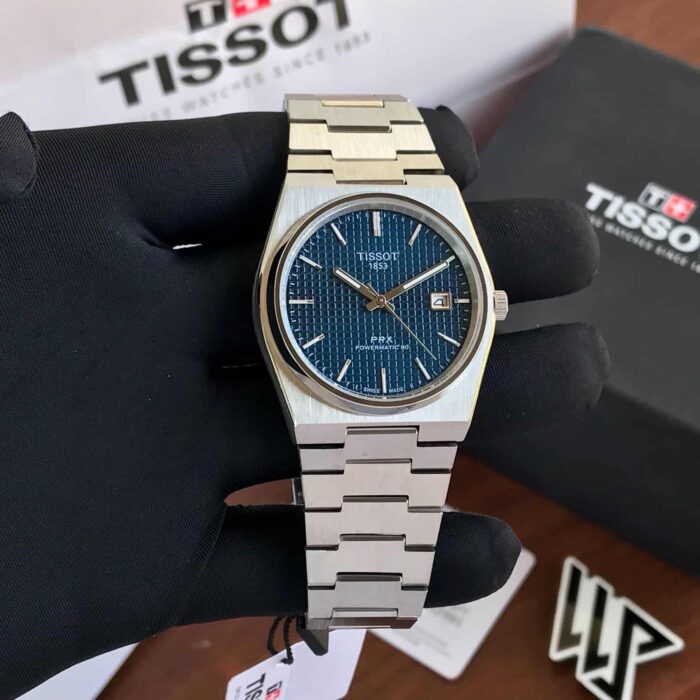 Tissot PRX Powermatic 80 Blue Dial Quartz Watch - Image 4