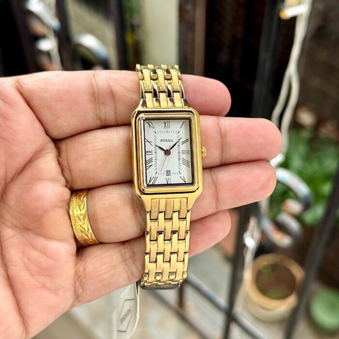 Fossil Rectangle Unisex Watch - Image 3