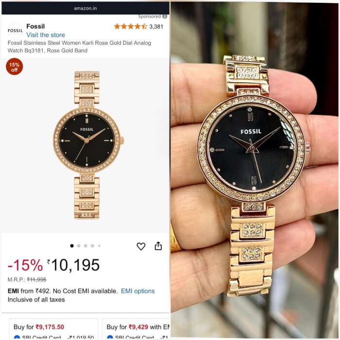 Fossil Karli Women's Watch - Image 3