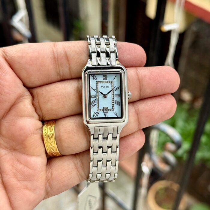 Fossil Rectangle Unisex Watch - Image 3