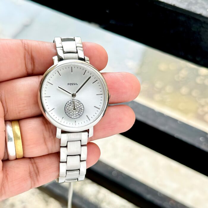 Fossil Jacqueline Full Silver Women's Watch - Image 3