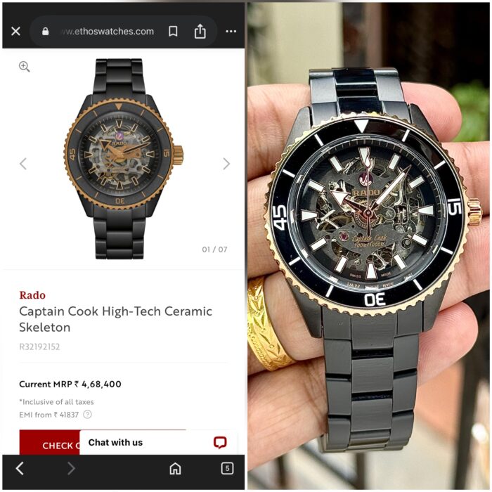 RADO Automatic Captain Cook Men's Watch - Image 3