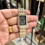 Fossil Rectangular Black Dial Unisex Watch - Image 2