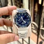 Casio G-Shock “CasiOak” – Blue Dial Stainless Steel Analog-Digital Watch - Image 2