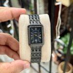 Fossil Rectangular Black Dial Unisex Watch