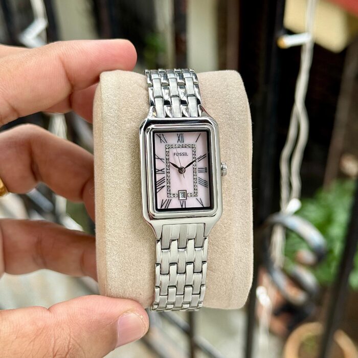 Fossil Rectangle Unisex Watch - Image 2