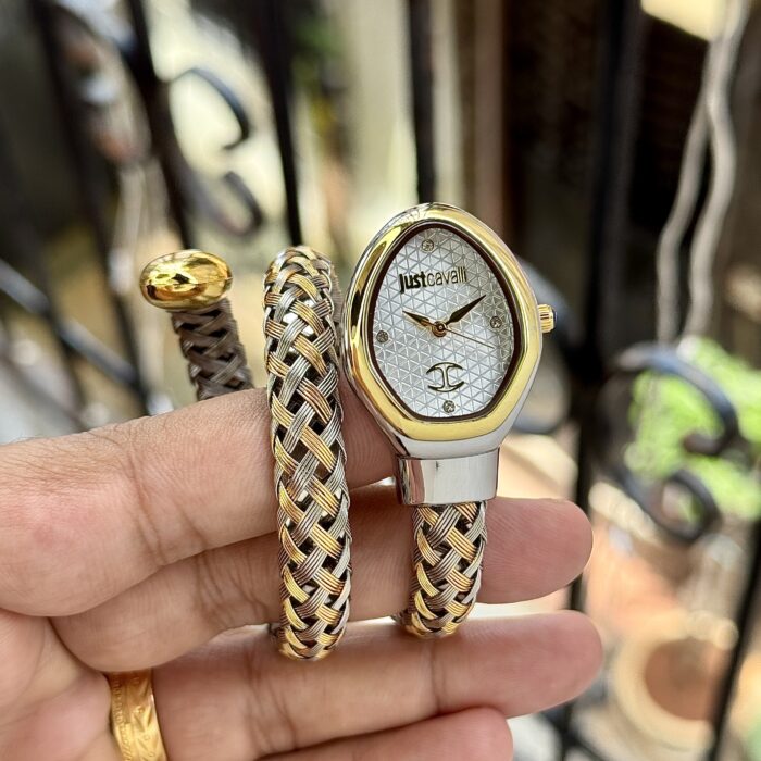 Just Cavalli Snake Wrap Women’s Watch - Image 2