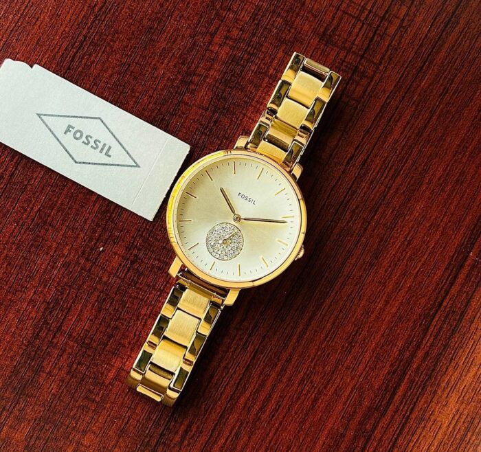 Fossil Jacqueline Gold-Tone Women’s Watch - Image 3
