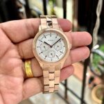 The Fossil Brynn Multifunction Rose Gold-Tone Watch - Image 3
