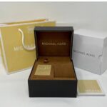 Michael Kors Women Gold-Toned Crystal Embellished Watch - Image 3