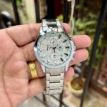 Casio Edifice Full Silver Analog Men's Watch - Image 2