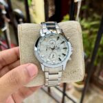 Casio Edifice Full Silver Analog Men's Watch - Image 3