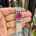 Christian Dior Ladies Luxury Silver Bracelet Watch - Image 2