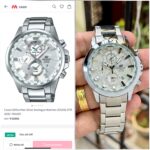 Casio Edifice Full Silver Analog Men's Watch