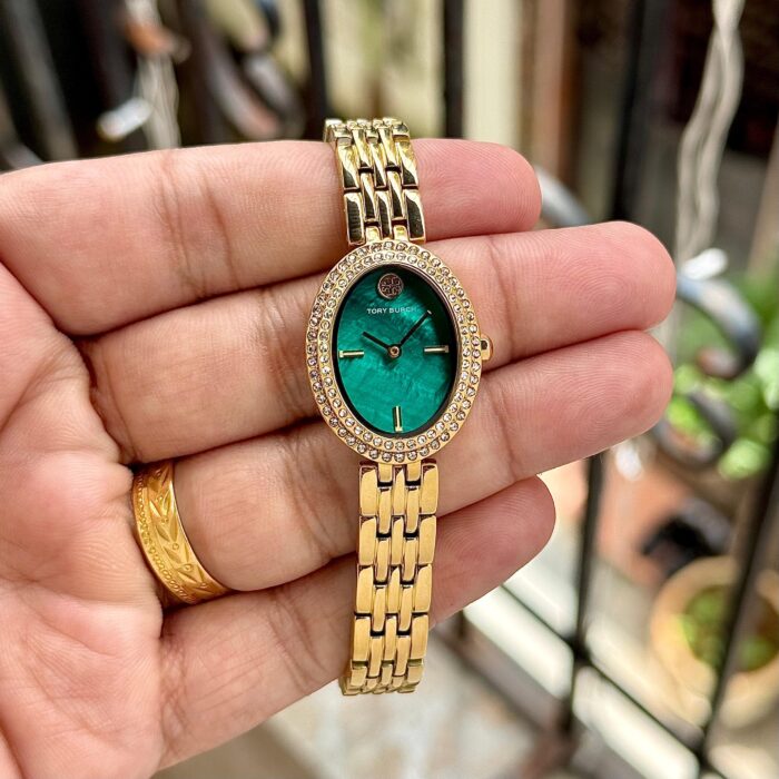 Tory Burch Oval Women's Gold Watch - Image 3