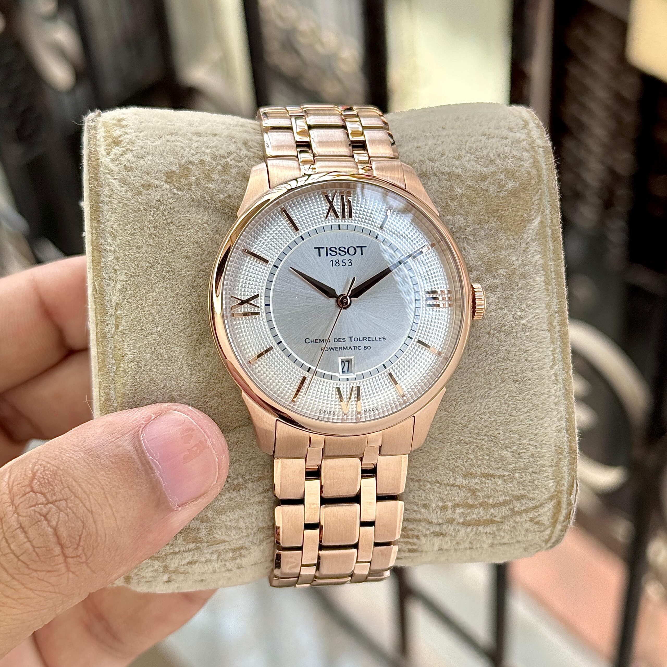 5c99bca3-08fd-46b4-a432-364845f80f82 Tissot Chemin Des Tourelles Men's Watch - Image 1