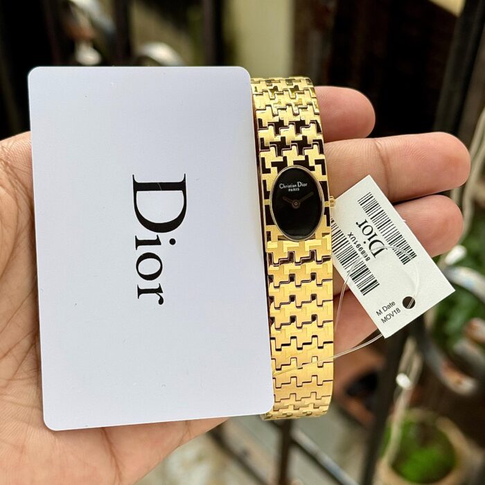 Christian Dior Ladies Luxury Gold Bracelet Watch - Image 3