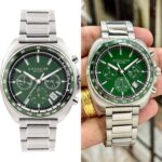 Coach Charter Silver With Green Dial Men's Watch