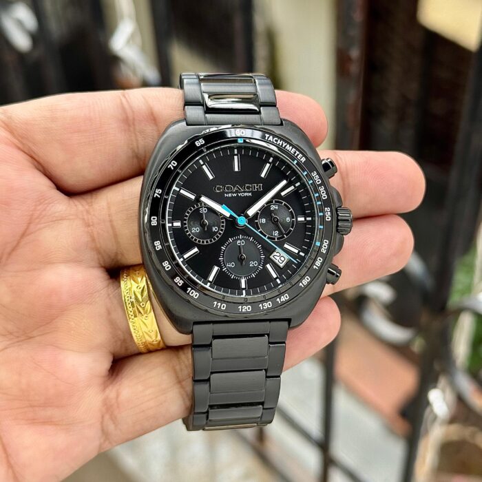 Coach Charter Full Black Men's Watch - Image 2