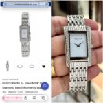 Gucci Petite S Steel Diamond Bezel Women’s Watch (Model: YA860502) - Image 3