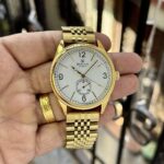 Rolex Geneve Inspired Classic Sub-Dial Watch - Full Gold-Tone