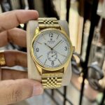 Rolex Geneve Inspired Classic Sub-Dial Watch - Full Gold-Tone - Image 2