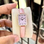Daniel Wellington Inspired Quadro Cherry Blossom Watch – Rose Gold & Pink MOP