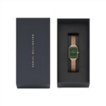 Daniel Wellington Inspired Quadro Pressed Melrose Watch - Rose Gold & Malachite - Image 3