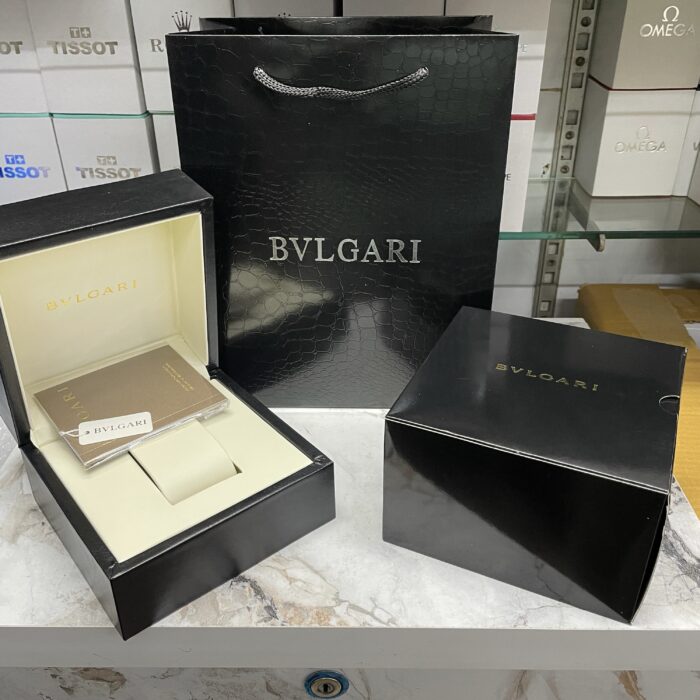 Bvlgari Green Dial Dual-Tone Women’s Watch - Image 3