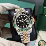 Rolex GMT-Master II Dual-Tone Men’s Watch – Green Black Bezel Edition