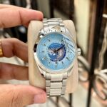 Omega Seamaster Aqua Terra Shades 150M Men’s Watch – Blue World Dial Edition