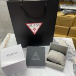 GUESS Headline Chronograph Men’s Watch – Black Dial Silver Case Edition - Image 4