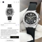 GUESS Headline Chronograph Men’s Watch – Black Dial Silver Case Edition - Image 3