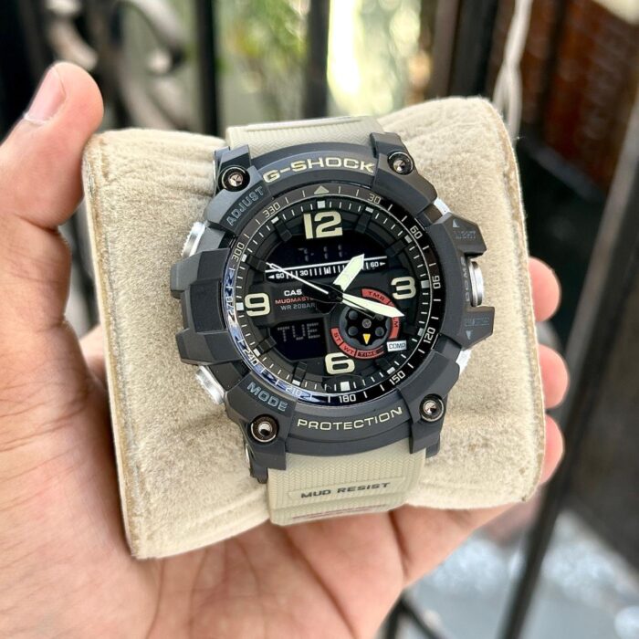 G-Shock Mud Resist Style Men’s Watch – Olive Green Strap | 20 BAR Water Resistant - Image 2