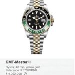 Rolex GMT-Master II Dual-Tone Men’s Watch – Green Black Bezel Edition - Image 6
