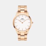 Daniel Wellington Iconic Link Watch – Rose Gold Classic Edition