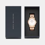 Daniel Wellington Iconic Link Watch – Rose Gold Classic Edition - Image 3