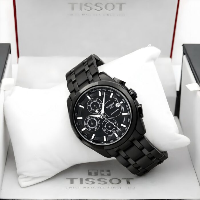 Tissot Couturier Chronograph – All Black Luxury Edition - Image 2