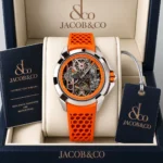 JACOB & CO. EPIC X RAM JANMABHOOMI TITANIUM EDITION 2 — ORANGE EDITION - Image 2