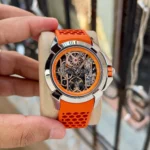 JACOB & CO. EPIC X RAM JANMABHOOMI TITANIUM EDITION 2 — ORANGE EDITION - Image 3