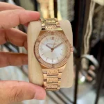 MICHAEL KORS ROSE GOLD TONE CRYSTAL-EMBELLISHED LADIES WATCH - Image 3
