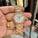 MICHAEL KORS ROSE GOLD TONE CRYSTAL-EMBELLISHED LADIES WATCH - Image 4